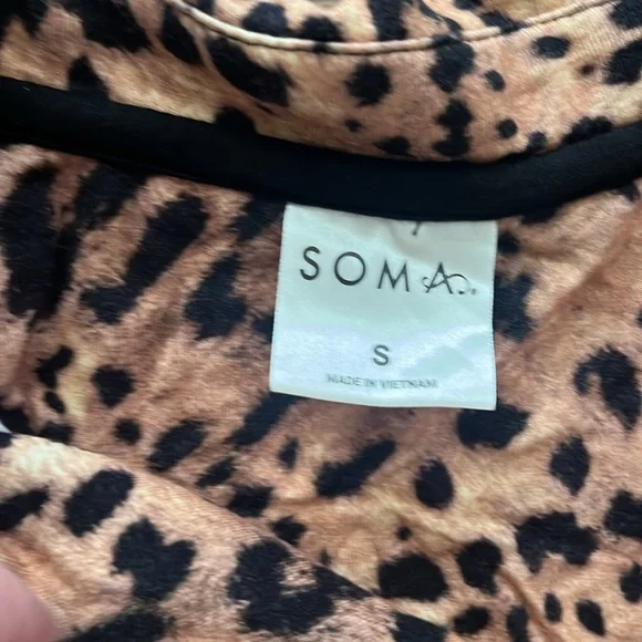 Soma Animal Print Loungewear Set - Picture 3 of 8